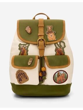 Disney Brother Bear Character Patches Mini Backpack NWT